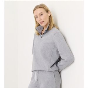 NWT Pact Cloudknit Quarter Zip - Medium - Gray (I also have black and navy)